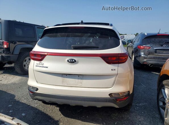 KNDPNCAC6M7939791 2021 KIA SPORTAGE White უკანა ხედი