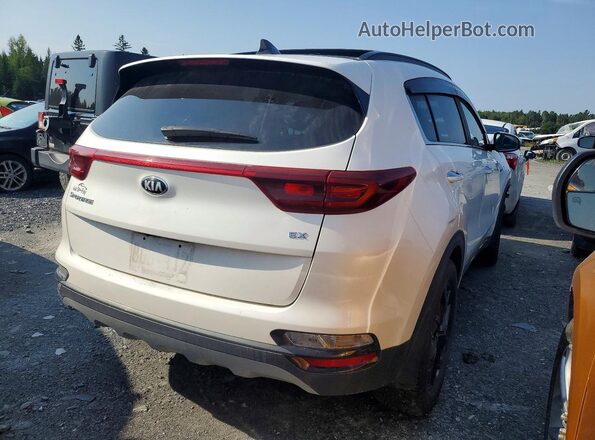 KNDPNCAC6M7939791 2021 KIA SPORTAGE White უკანა მარჯვენა