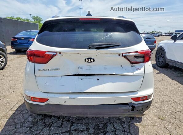 KNDPNCAC7J7399492 2018 KIA SPORTAGE White უკანა ხედი