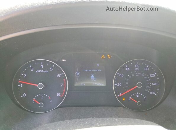 KNDPNCAC7J7399492 2018 KIA SPORTAGE White ხელსაწყოთა პანელის ხედი