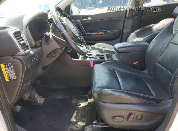 KNDPNCAC7J7399492 2018 KIA SPORTAGE White წინა სალონის ხედი