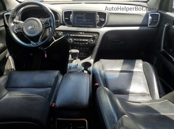 KNDPNCAC7J7399492 2018 KIA SPORTAGE White წინა პანელის ხედი