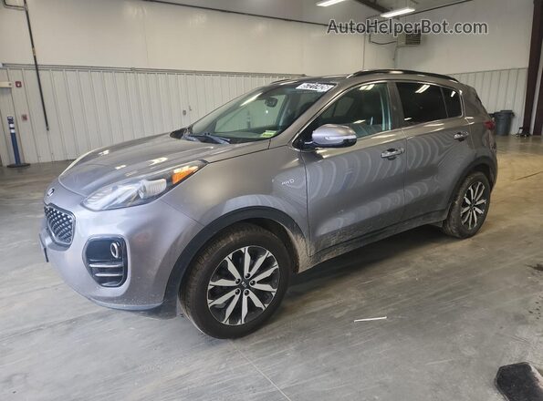 KNDPNCAC7J7422740 2018 KIA SPORTAGE Gray 