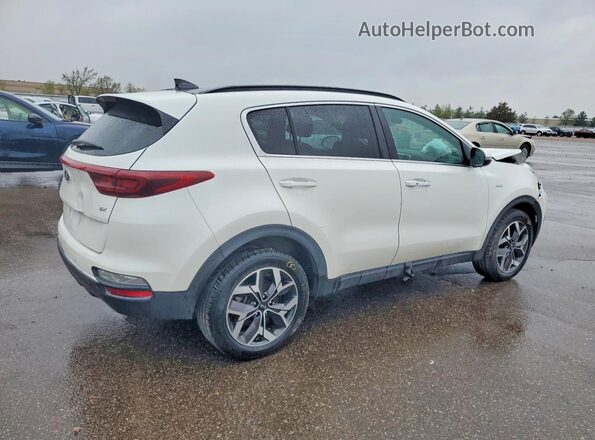 KNDPNCAC7M7846083 2021 KIA SPORTAGE White Rear right