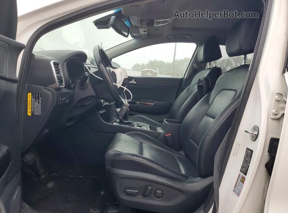 KNDPNCAC7M7846083 2021 KIA SPORTAGE White Front interior view