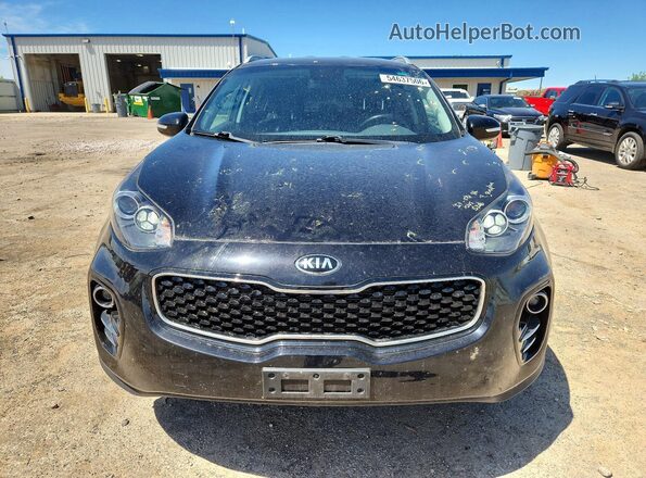 KNDPNCAC8J7355694 2018 KIA SPORTAGE Black წინა ხედი