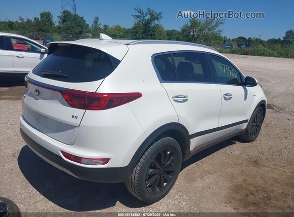 KNDPNCAC8K7577282 2019 KIA SPORTAGE White Задня права чверть