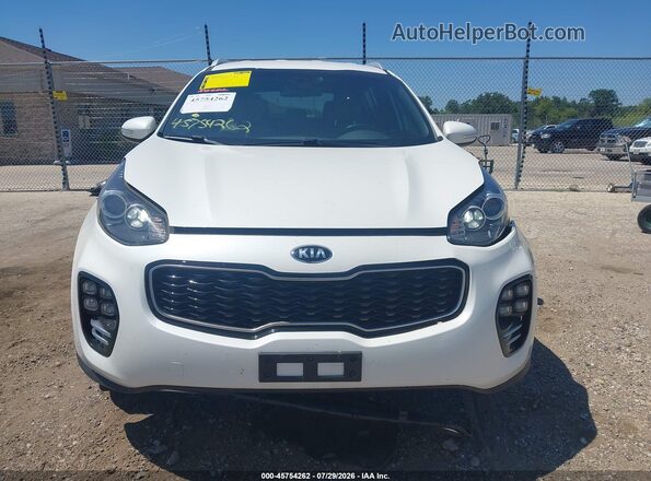 KNDPNCAC8K7577282 2019 KIA SPORTAGE White Вид щитка приладів