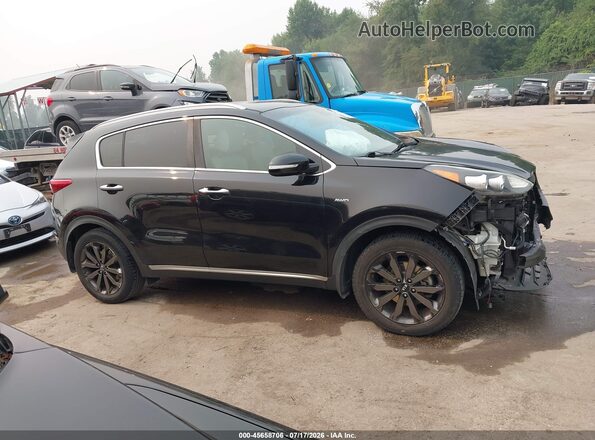 KNDPNCAC8K7604979 2019 KIA SPORTAGE Black სალონის 360-გრადუსიანი ხედი