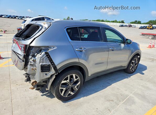 KNDPNCAC8M7871476 2021 KIA SPORTAGE Silver უკანა მარჯვენა