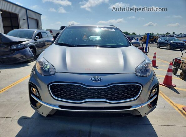 KNDPNCAC8M7871476 2021 KIA SPORTAGE Silver წინა ხედი