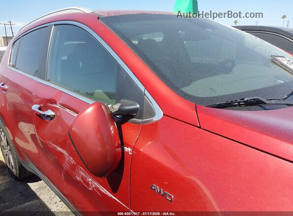 KNDPNCAC9H7053499 2017 KIA SPORTAGE Red Vista interior de 360 grados