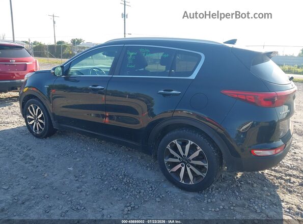 KNDPNCAC9H7202686 2017 KIA SPORTAGE Черный Задняя левая четверть