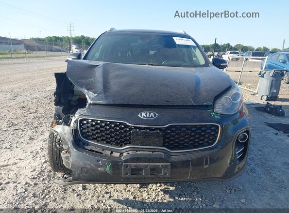 KNDPNCAC9H7202686 2017 KIA SPORTAGE Черный Вид задней части салона