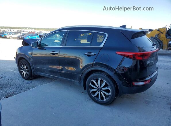 KNDPNCACXH7069324 2017 KIA SPORTAGE Black Rear left
