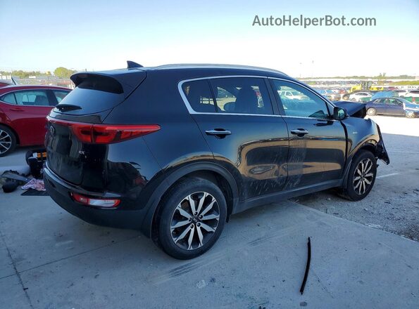 KNDPNCACXH7069324 2017 KIA SPORTAGE Black Rear right