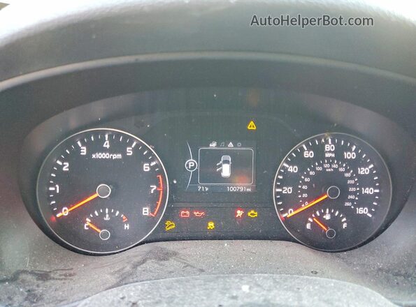KNDPNCACXH7069324 2017 KIA SPORTAGE Black Instrument cluster view