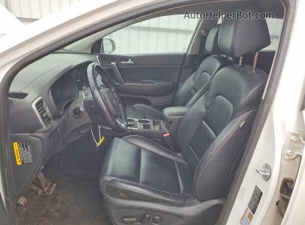 KNDPNCACXH7224258 2017 KIA SPORTAGE White Vista interior delantera