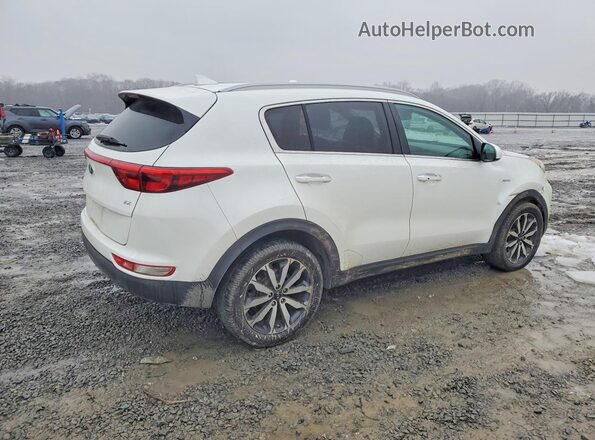 KNDPNCACXH7224258 2017 KIA SPORTAGE White Trasero derecho