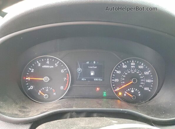 KNDPNCACXH7224258 2017 KIA SPORTAGE White Vista del cuadro de instrumentos
