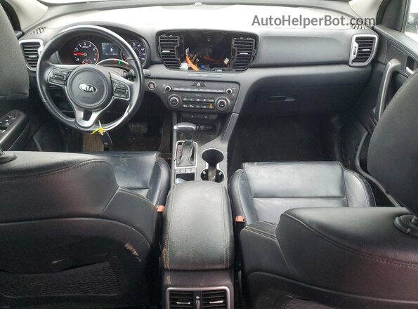 KNDPNCACXH7224258 2017 KIA SPORTAGE White Vista del salpicadero