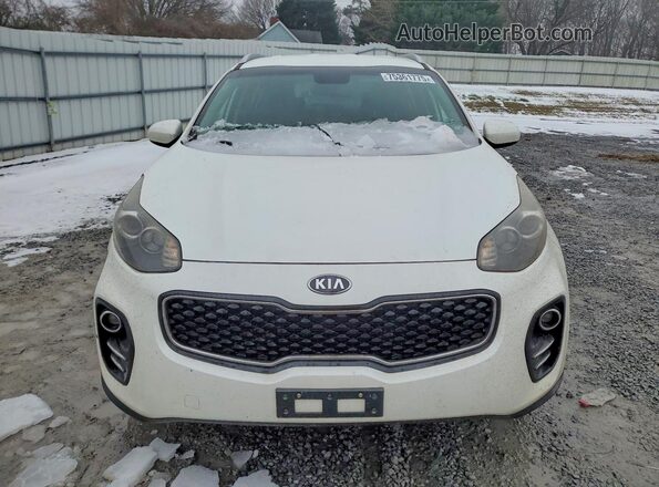 KNDPNCACXH7224258 2017 KIA SPORTAGE White Vista frontal