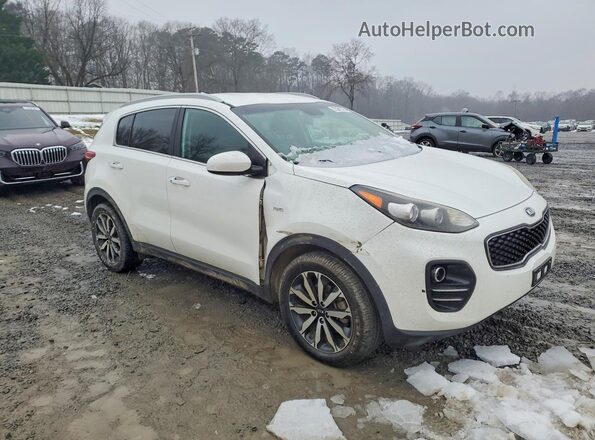 KNDPNCACXH7224258 2017 KIA SPORTAGE White Delantero derecho
