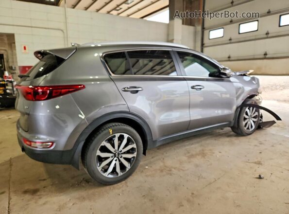 KNDPNCACXJ7390253 2018 KIA SPORTAGE Charcoal Հետևի աջ