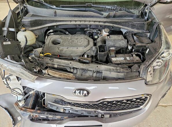 KNDPNCACXJ7390253 2018 KIA SPORTAGE Charcoal Շարժիչի բաժամունքի տեսք