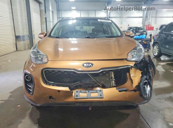 KNDPNCACXJ7488845 2018 KIA SPORTAGE Tan Vista frontal