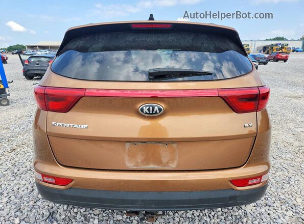 KNDPNCACXK7568891 2019 KIA SPORTAGE Brown Հետևի տեսք