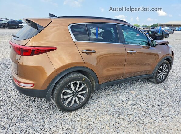 KNDPNCACXK7568891 2019 KIA SPORTAGE Brown Հետևի աջ