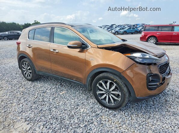 KNDPNCACXK7568891 2019 KIA SPORTAGE Brown Առջևի աջ