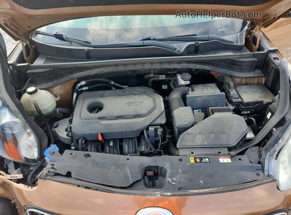 KNDPNCACXK7568891 2019 KIA SPORTAGE Brown Շարժիչի բաժամունքի տեսք