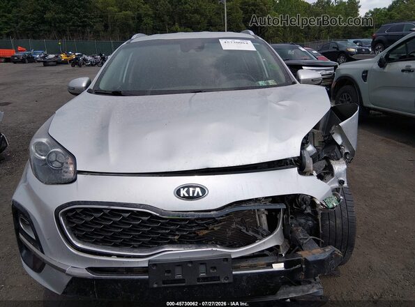 KNDPNCACXL7833648 2020 KIA SPORTAGE Silver Вид щитка приладів