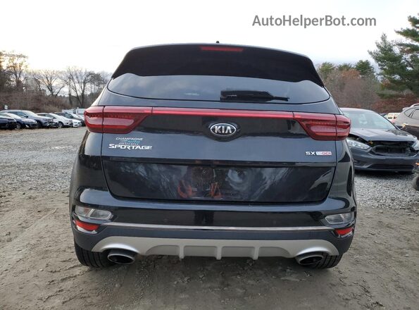 KNDPR3A60M7880722 2021 KIA SPORTAGE Black Հետևի տեսք