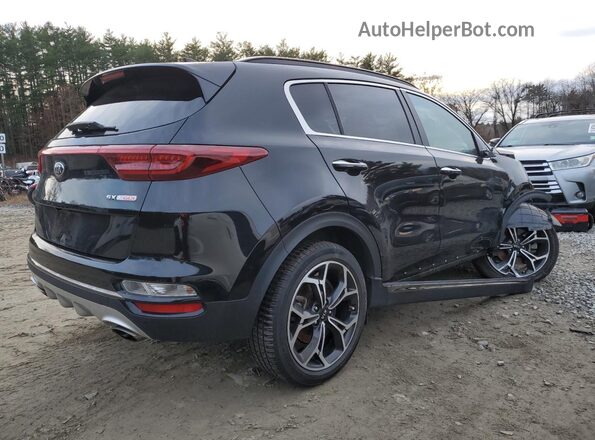 KNDPR3A60M7880722 2021 KIA SPORTAGE Black Հետևի աջ