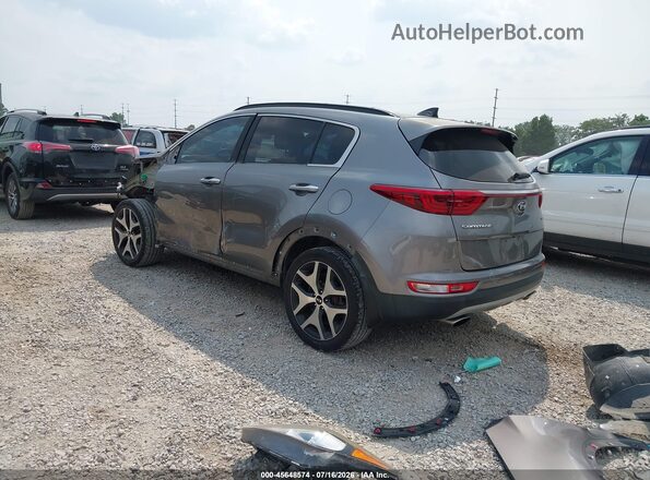 KNDPR3A64J7323260 2018 KIA SPORTAGE Серый Задняя левая четверть