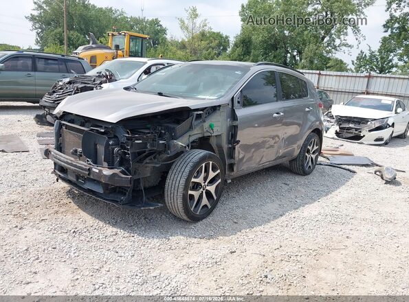 KNDPR3A64J7323260 2018 KIA SPORTAGE Серый Передняя левая четверть