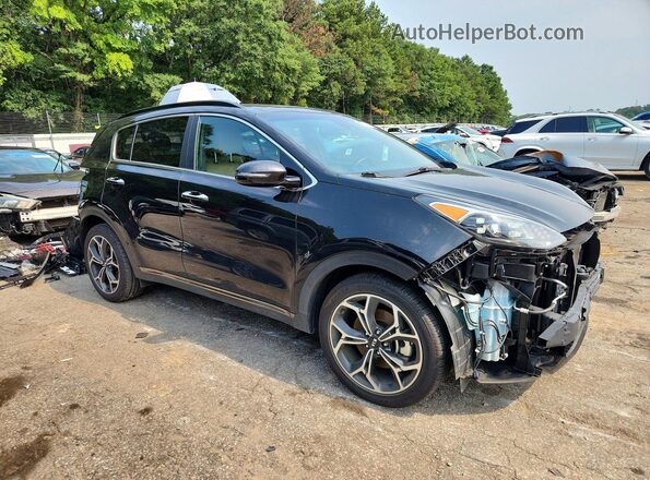 KNDPR3A65M7849417 2021 KIA SPORTAGE Black წინა მარჯვენა
