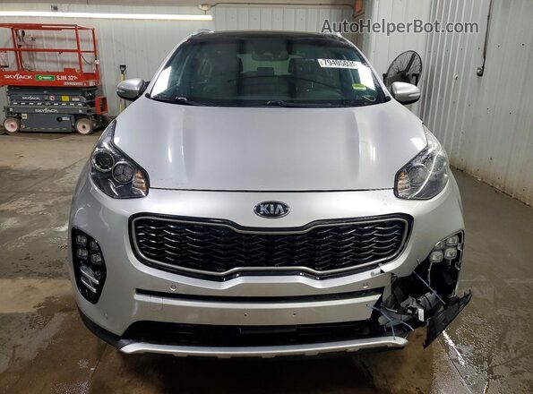 KNDPR3A66H7243100 2017 KIA SPORTAGE Silver Widok z przodu