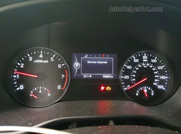 KNDPR3A66H7243100 2017 KIA SPORTAGE Silver Widok zestawu wskaźników