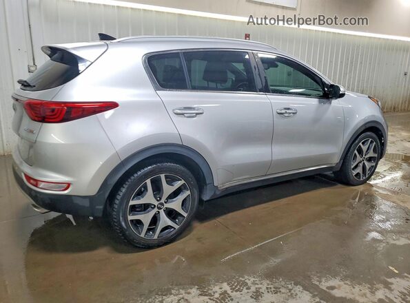 KNDPR3A66H7243100 2017 KIA SPORTAGE Silver Tył prawy
