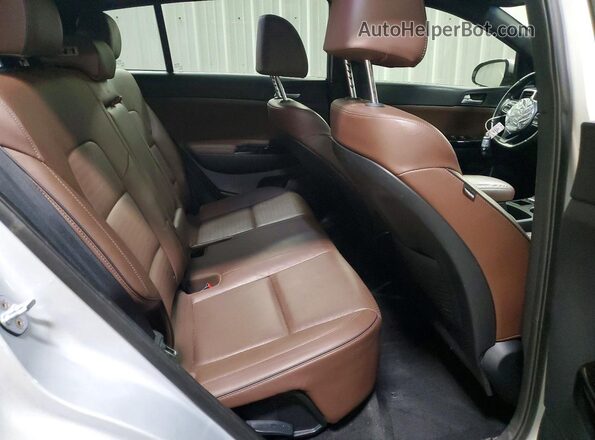KNDPR3A66H7243100 2017 KIA SPORTAGE Silver Widok tylnych siedzeń