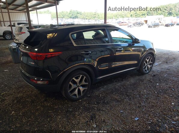 KNDPR3A67H7246703 2017 KIA SPORTAGE Black Trasero derecho