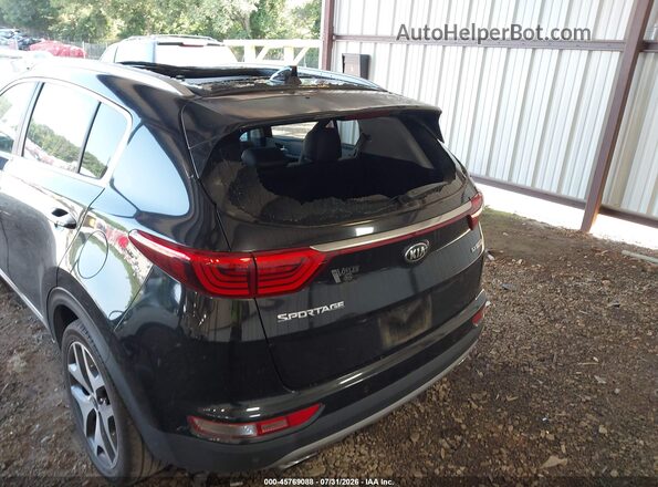 KNDPR3A67H7246703 2017 KIA SPORTAGE Black Vista frontal