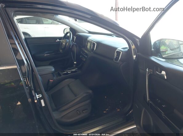 KNDPR3A67H7246703 2017 KIA SPORTAGE Black Vista interior delantera
