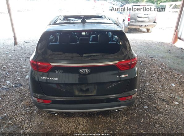 KNDPR3A67H7246703 2017 KIA SPORTAGE Black 