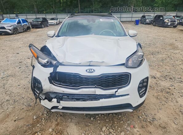 KNDPR3A67K7594041 2019 KIA SPORTAGE White Vista frontal