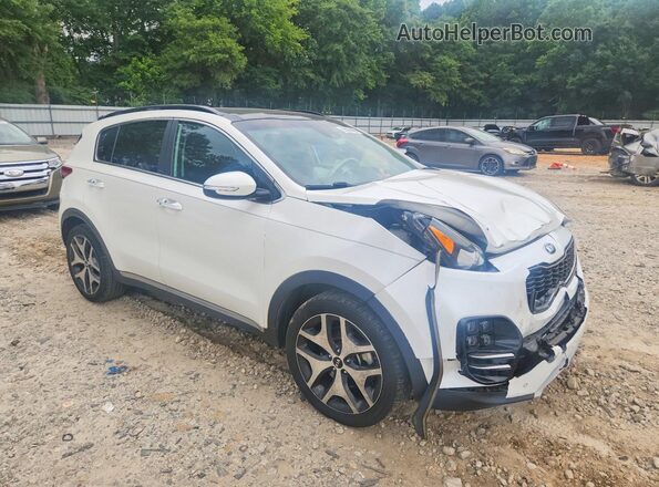 KNDPR3A67K7594041 2019 KIA SPORTAGE White Delantero derecho